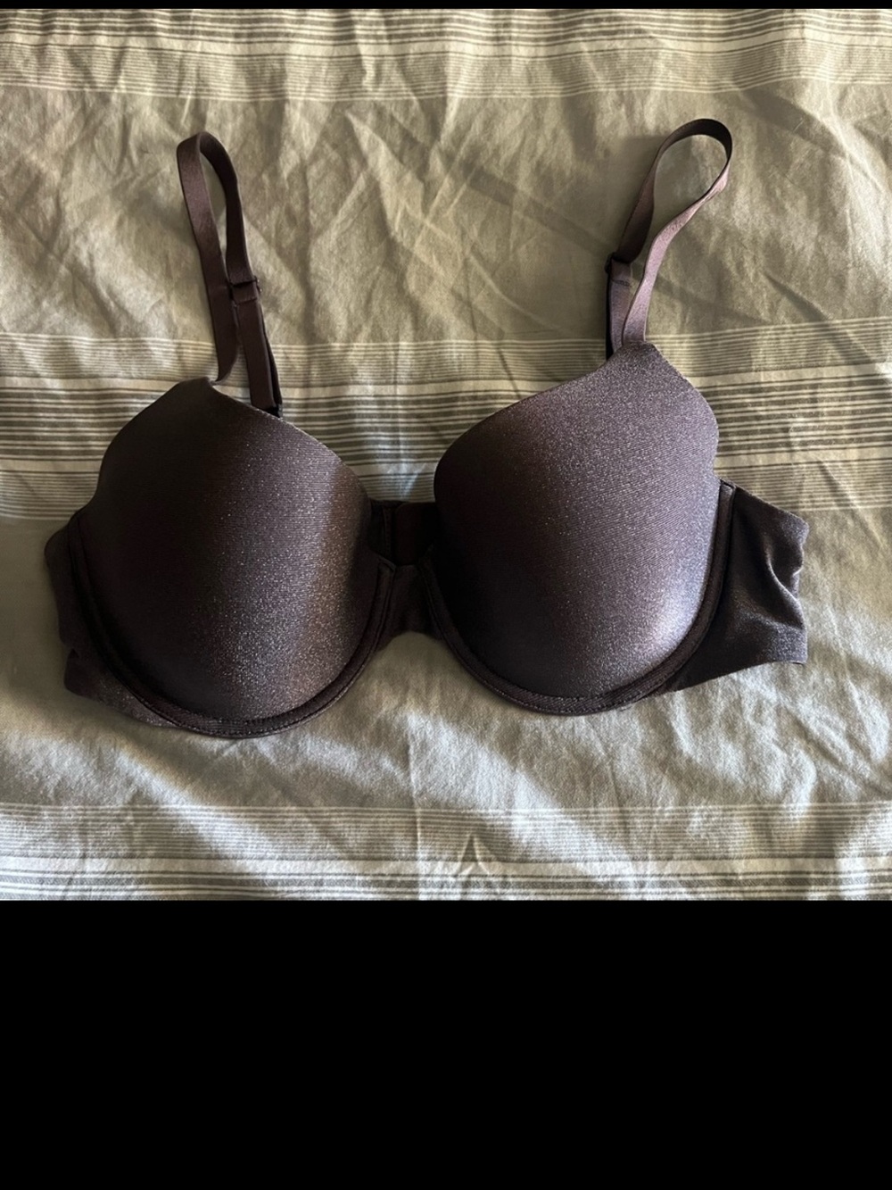 Victoria’s Secret Everyday Smooth Molded T-Shirt Bra - purple grey sparkle